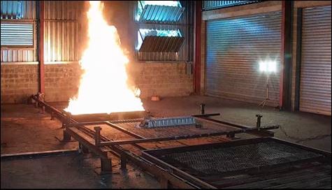 Fire Resistance and Thermal Runaway tests on batteries